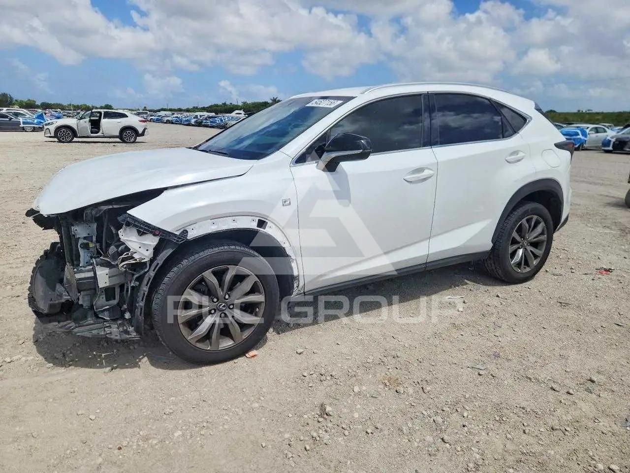 ゆきページ 2017 Lexus NX VIN: JTJYARBZ8H2052554 из США - PLC Group