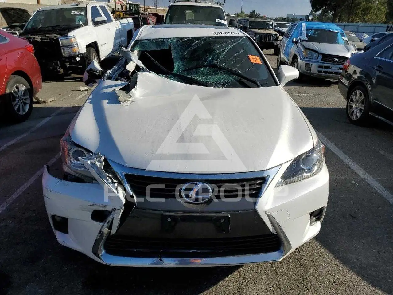 2017 Lexus CT200 VIN: JTHKD5BHXH2282076 из США - PLC Group