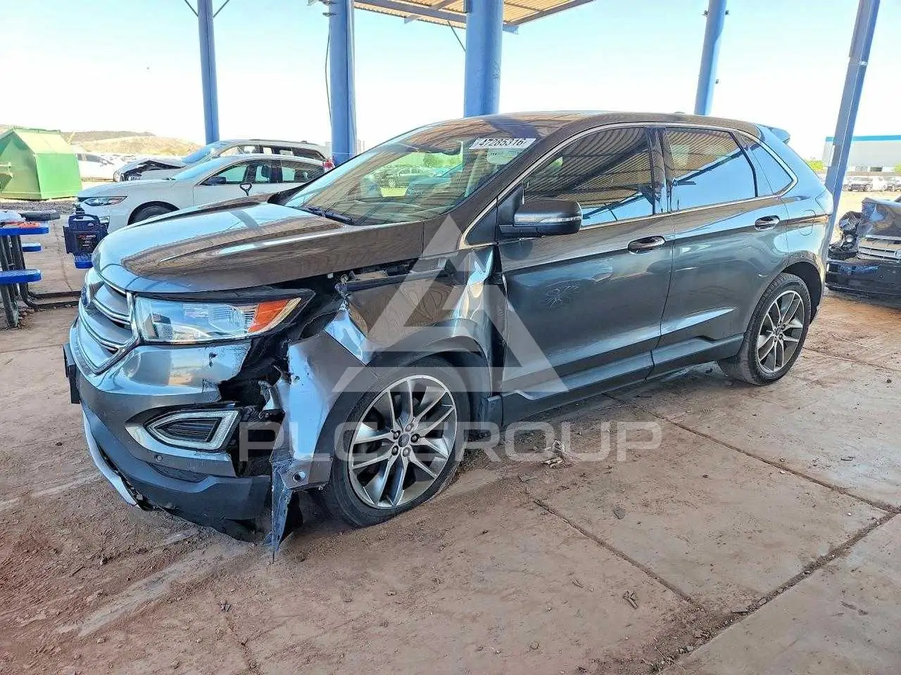 ぷかページ 2017 Ford EDGE VIN: 2FMPK4K87HBB99654 из США - PLC Group