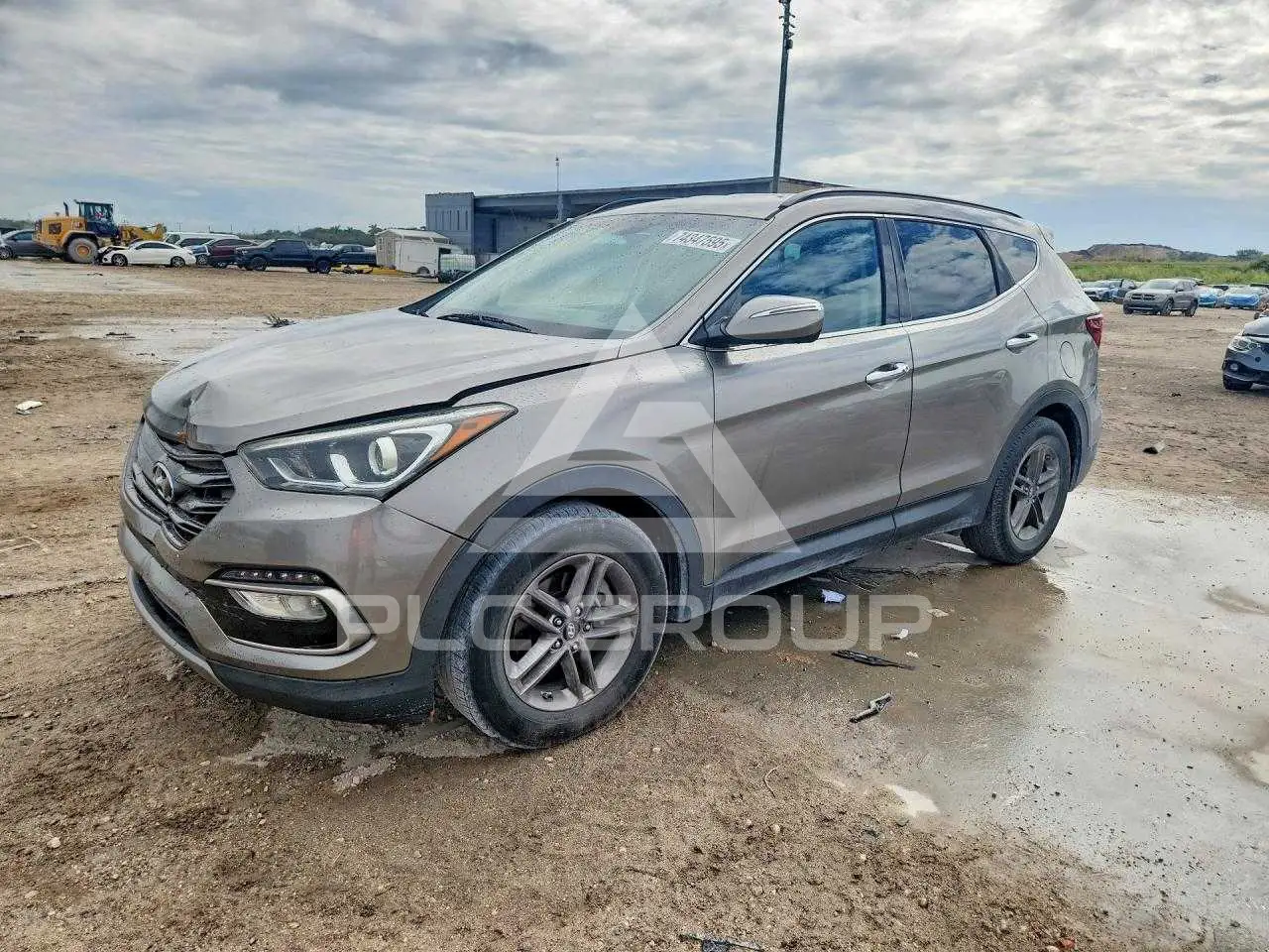 2017 Hyundai Santa Fe VIN: 5XYZU3LBXHG409218 из США - PLC Group