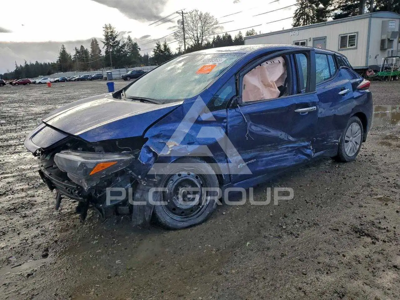 2018 Nissan LEAF VIN: 1N4AZ1CP7JC305638 из США - PLC Group