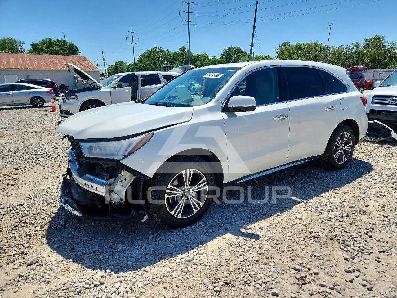2018 Acura MDX VIN: 5J8YD4H38JL029454 из США - PLC Group