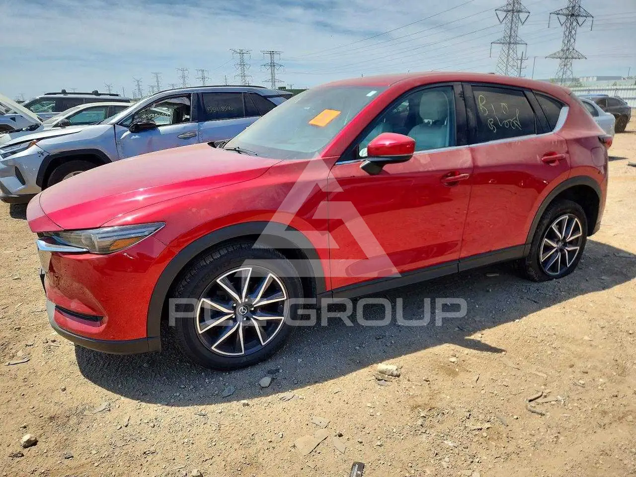 2018 Mazda CX-5 VIN: JM3KFBDM2J0392617 из США - PLC Group