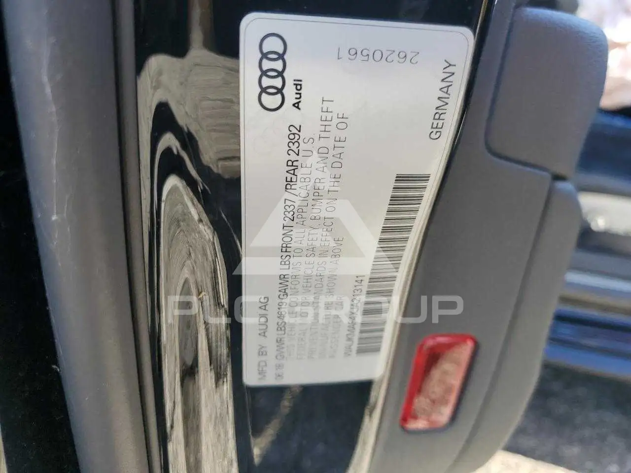 2018 Audi A4 VIN: WAUKMAF4XJA213141 из США - PLC Group