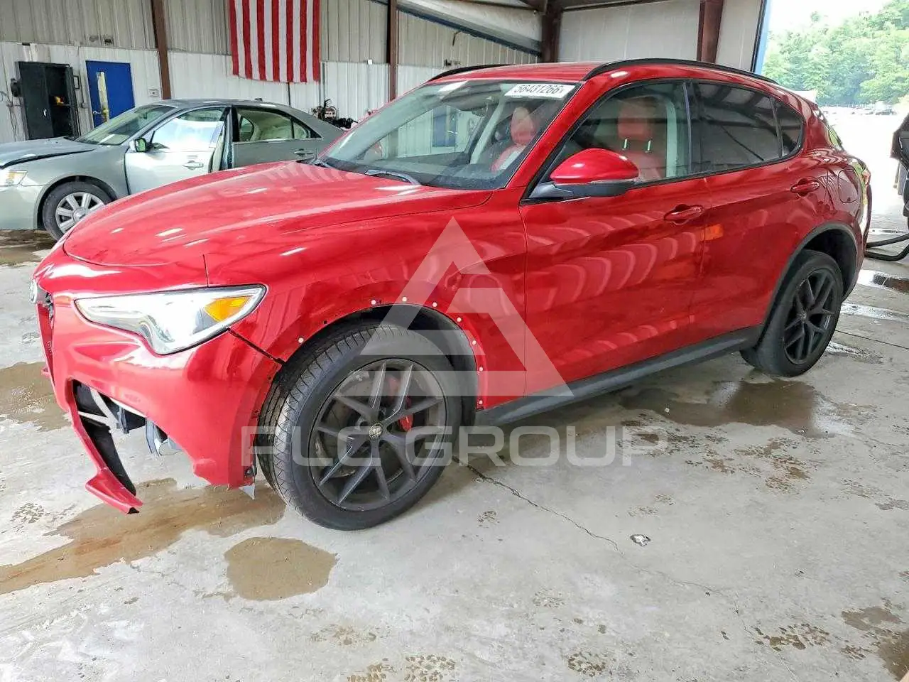 2018 Alfa Romeo Stelvio VIN: ZASFAKPN7J7B72756 из США - PLC Group