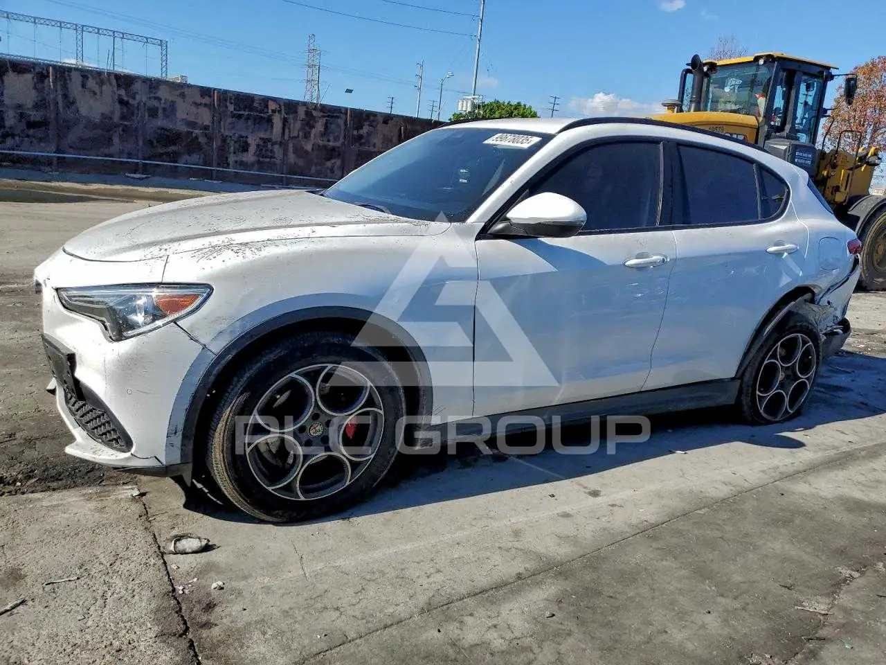 2018 Alfa Romeo Stelvio VIN: ZASFAKPN0J7B73795 з США - PLC Group
