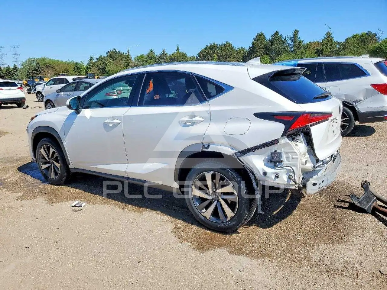 2018 Lexus NX VIN: JTJBARBZXJ2160153 из США - PLC Group