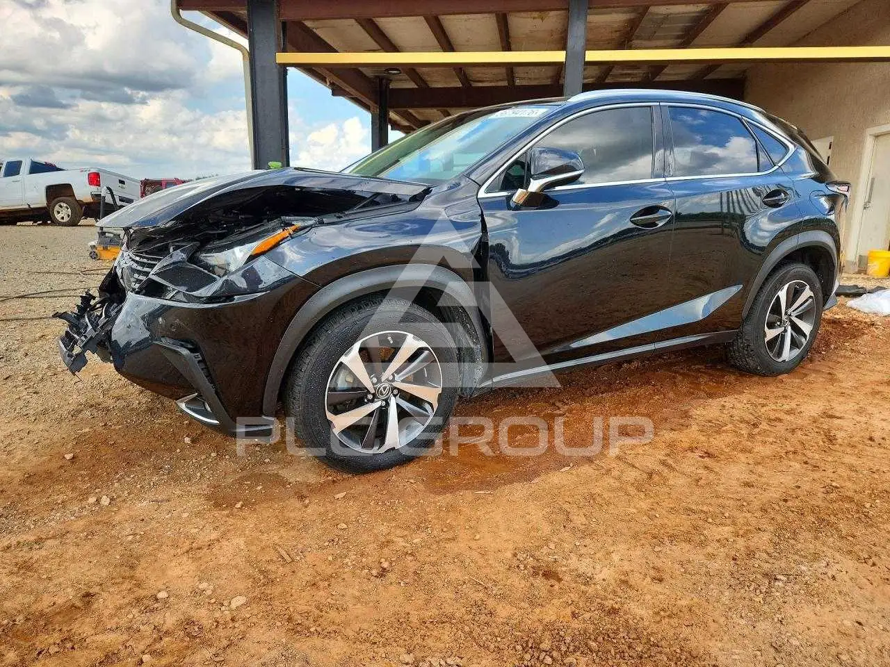 2018 Lexus NX VIN: JTJBARBZ5J2173196 из США - PLC Group