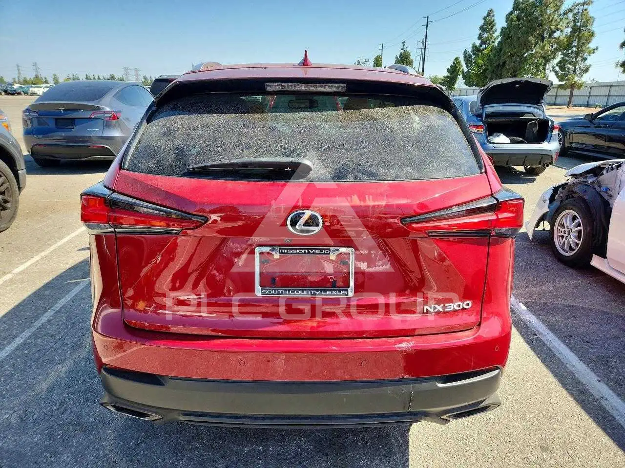 2018 Lexus NX VIN: JTJYARBZ7J2105413 из США - PLC Group