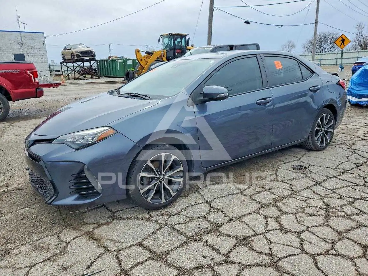 2018 Toyota COROLLA VIN: 5YFBURHE0JP793535 из США - PLC Group