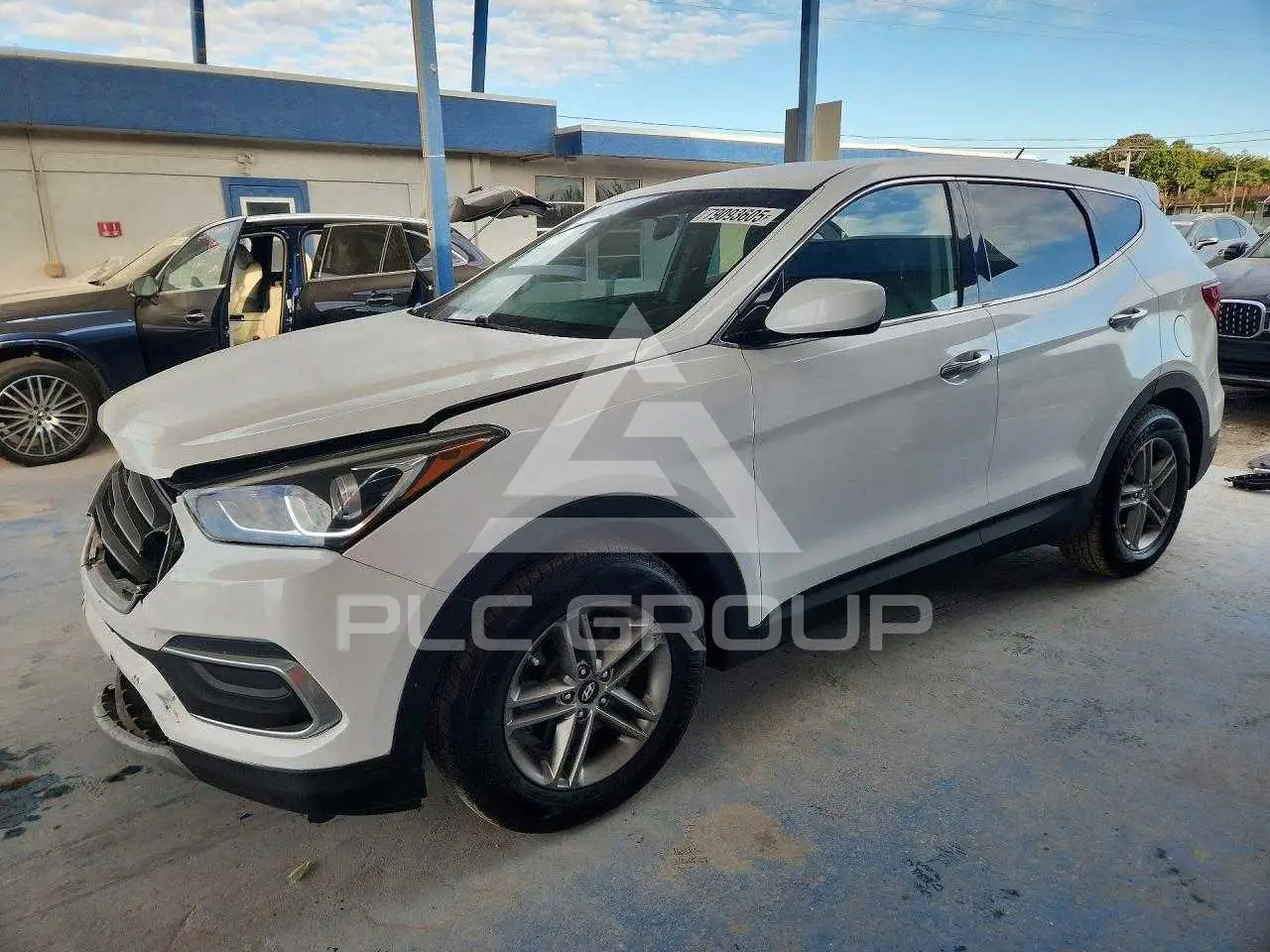 2018 Hyundai Santa Fe VIN: 5NMZTDLB8JH090065 из США - PLC Group