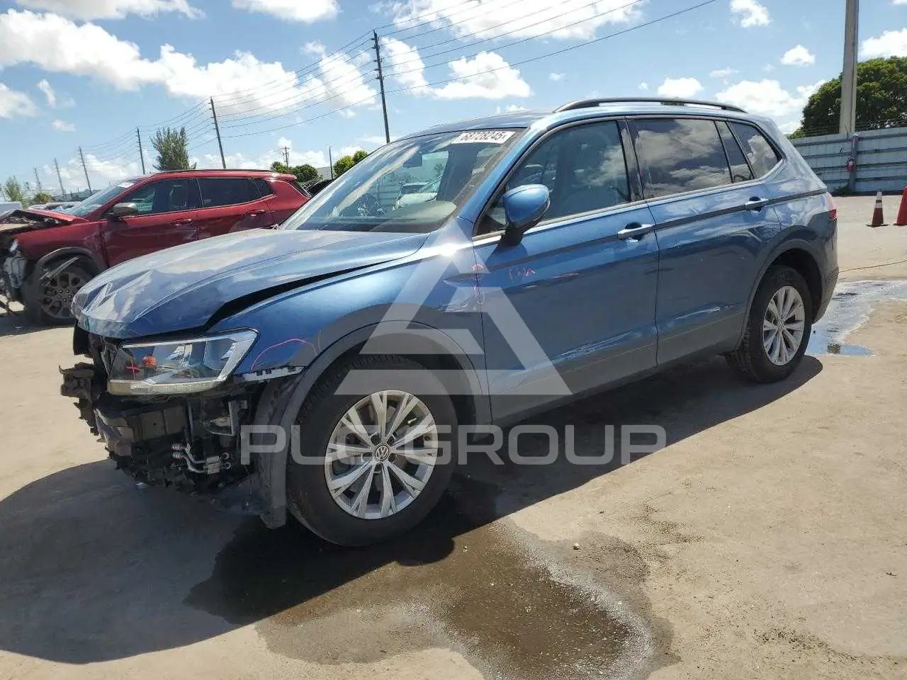 2018 Volkswagen Tiguan VIN: 3VV1B7AX6JM120615 из США - PLC Group