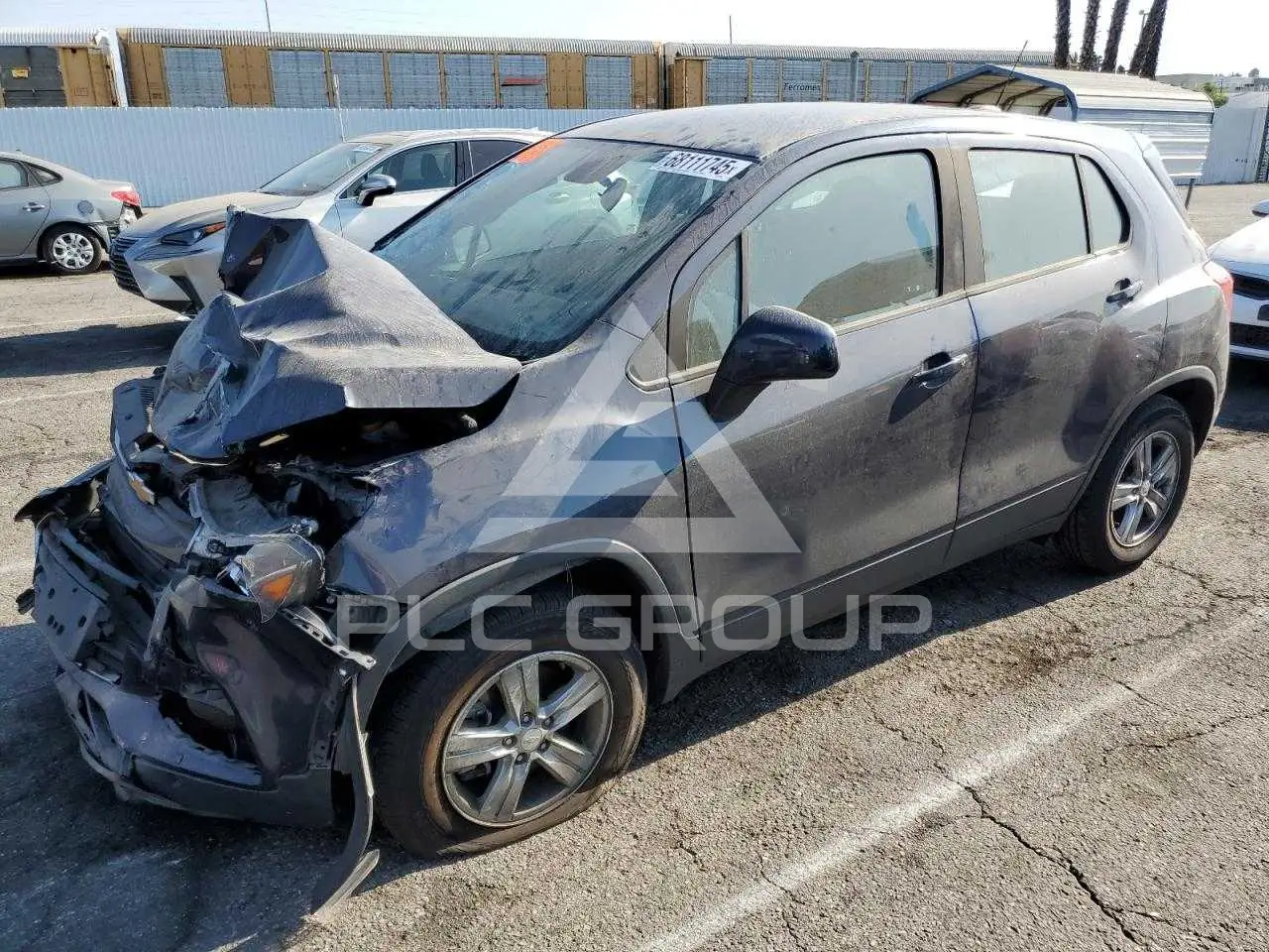 2019 Chevrolet TRAX VIN: 3GNCJNSB2KL169486 из США - PLC Group