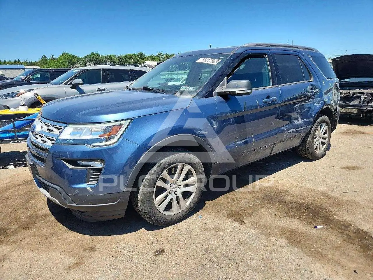 2019 Ford EXPLORER VIN: 1FM5K8D84KGB19173 из США - PLC Group