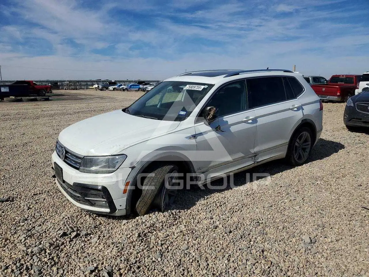 2019 Volkswagen Tiguan VIN: 3VV2B7AX7KM058163 з США - PLC Group