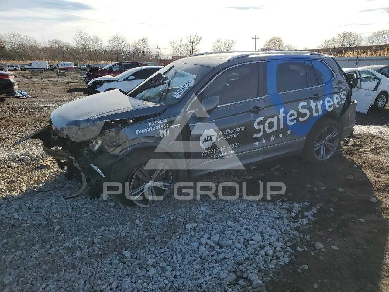 2019 Volkswagen Tiguan VIN: 3VV3B7AX6KM068929 з США - PLC Group