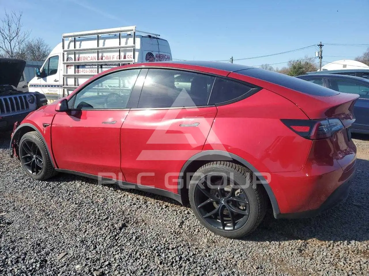 2020 Tesla Model Y VIN: 5YJYGDEE7LF008743 из США - PLC Group