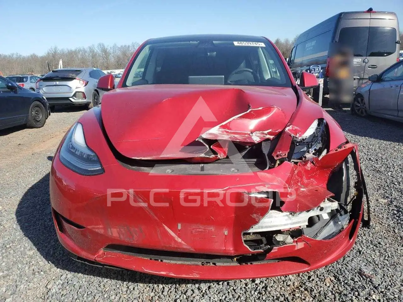2020 Tesla Model Y VIN: 5YJYGDEE7LF008743 из США - PLC Group
