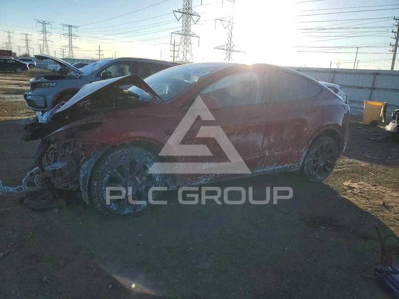 2020 Tesla Model Y VIN: 5YJYGDEE8LF042089 з США - PLC Group