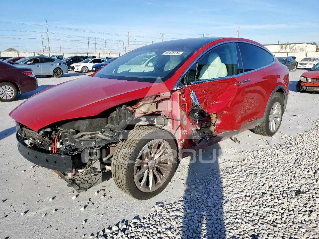 2020 Tesla Model X VIN: 5YJXCBE23LF303209 з США - PLC Group