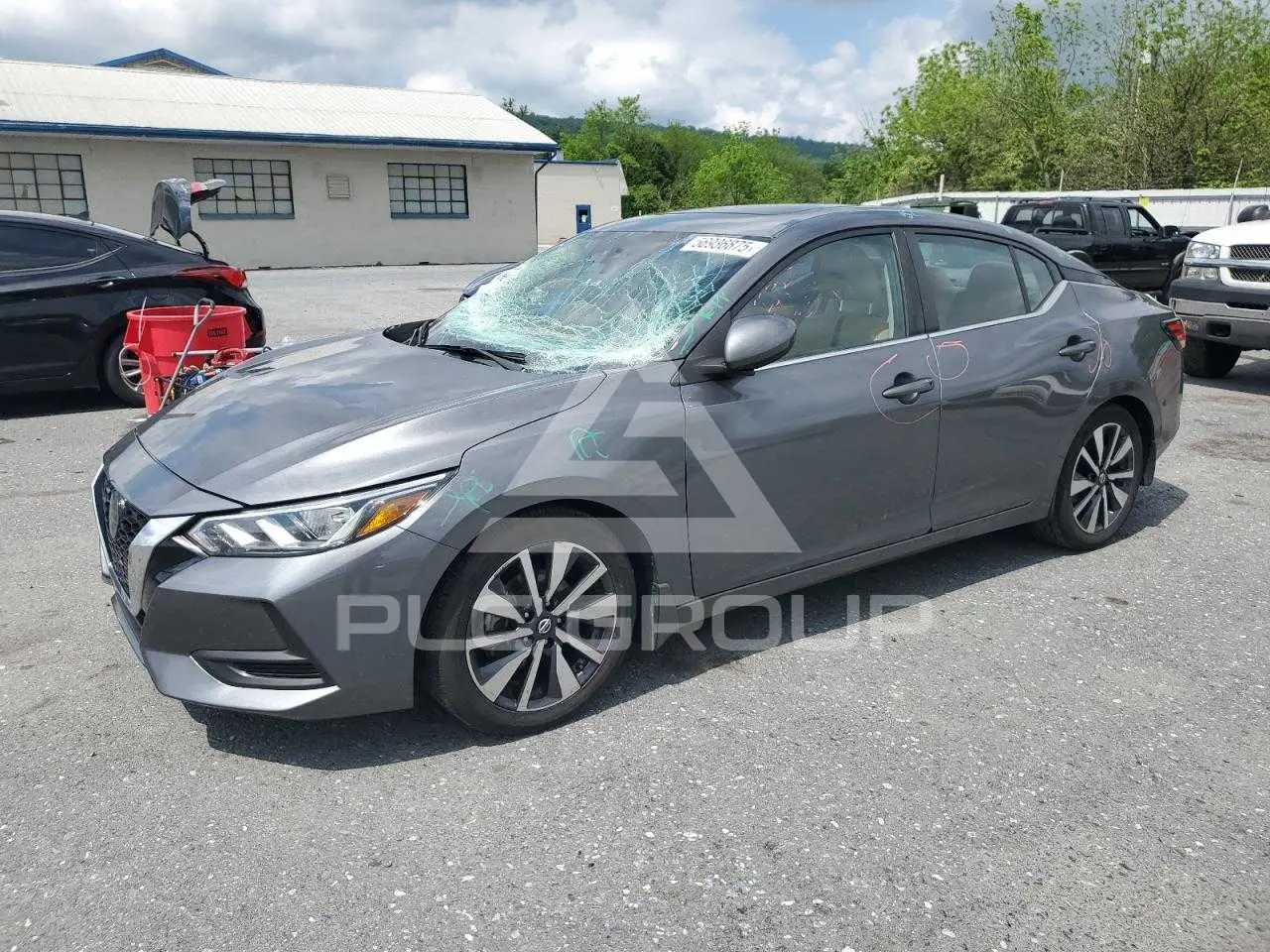 2021 Nissan SENTRA VIN: 3N1AB8CV5MY232189 из США - PLC Group