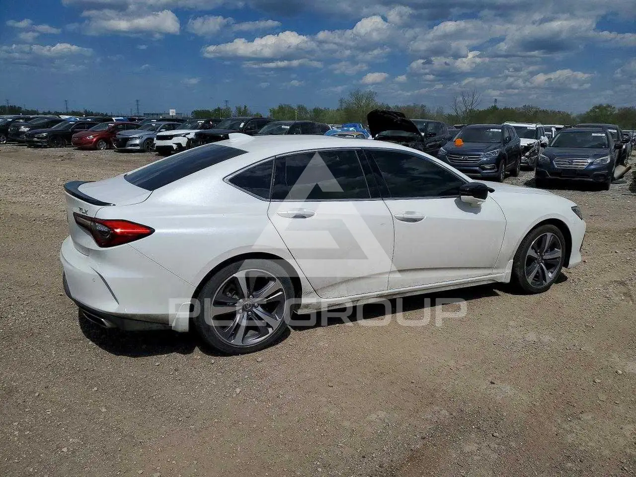 2021 Acura TLX VIN: 19UUB5F64MA000508 из США - PLC Group