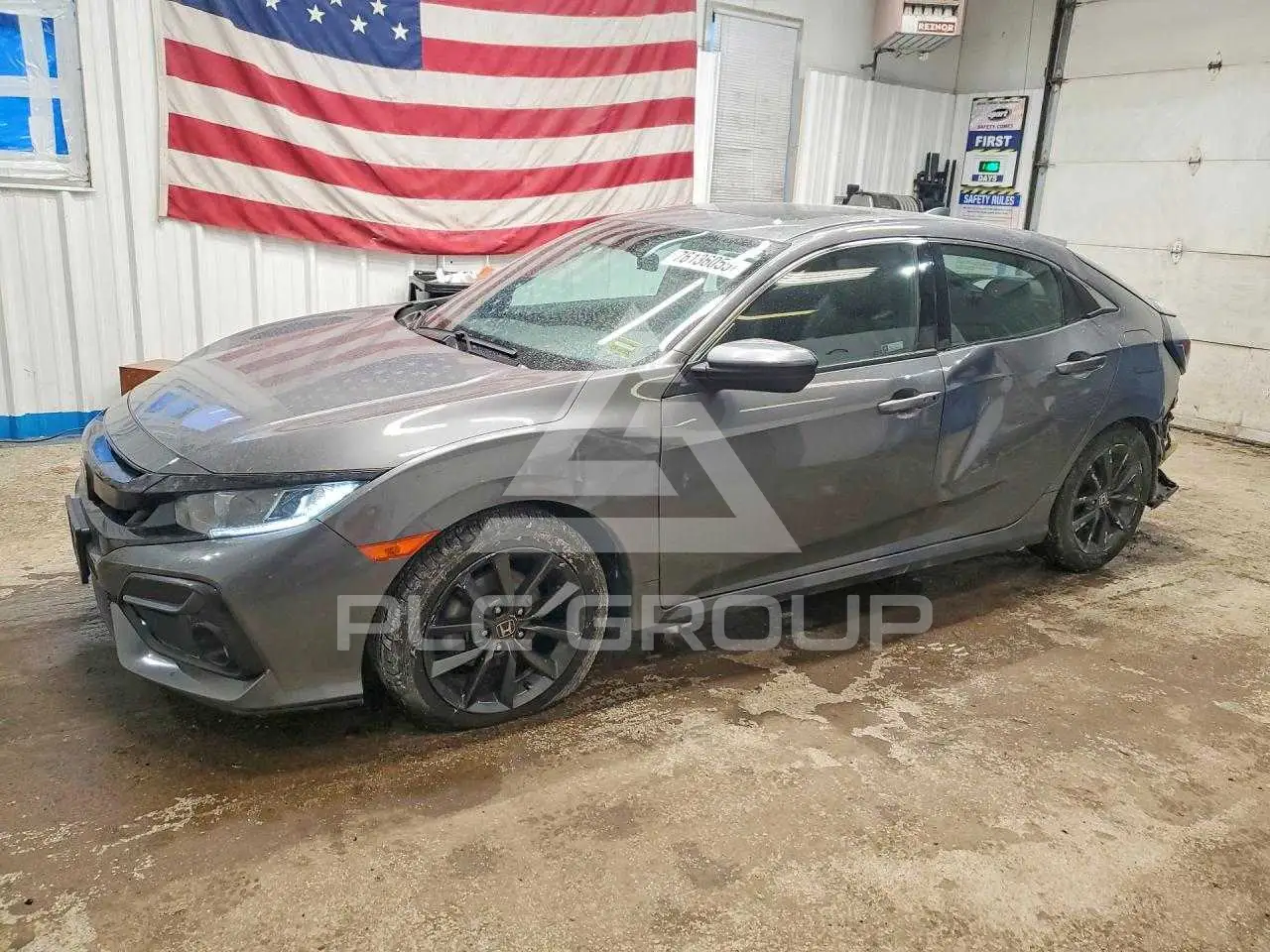 2021 Honda CIVIC VIN: SHHFK7H68MU419595 из США - PLC Group