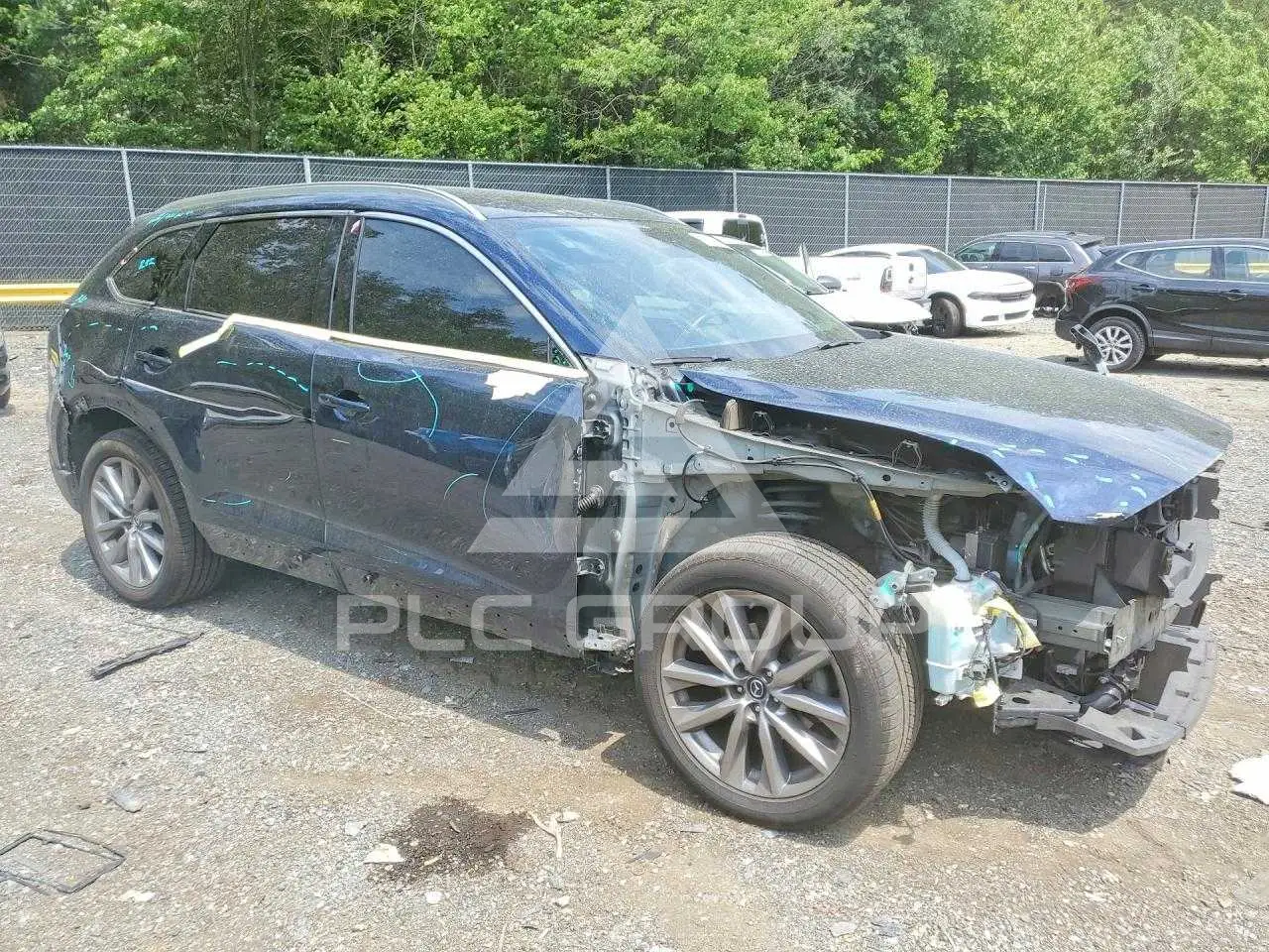 2021 Mazda CX-9 VIN: JM3TCBDY0M0526772 из США - PLC Group