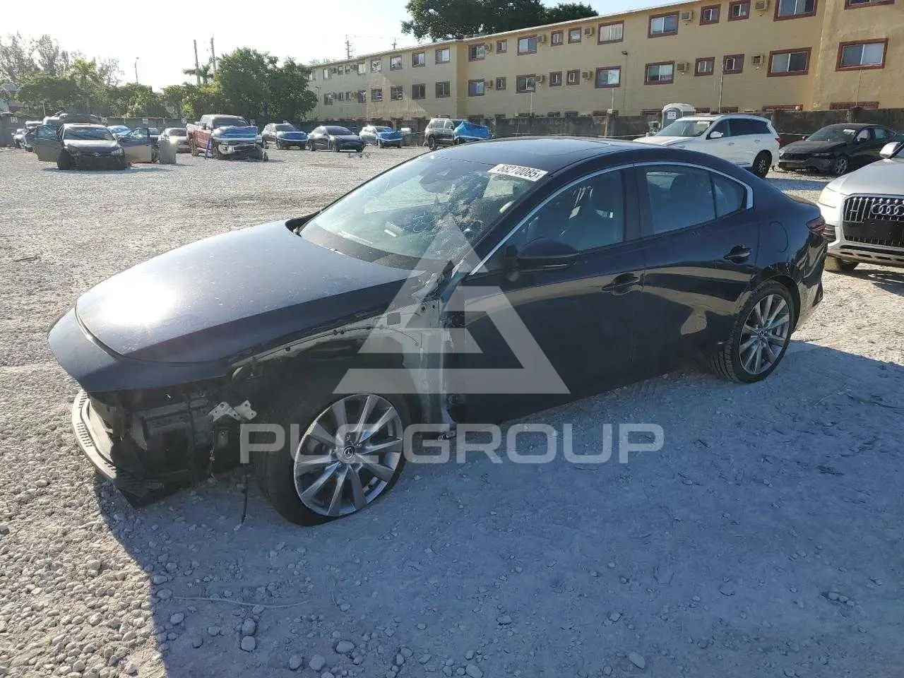 2021 Mazda 3 VIN: JM1BPACL6M1343833 из США - PLC Group