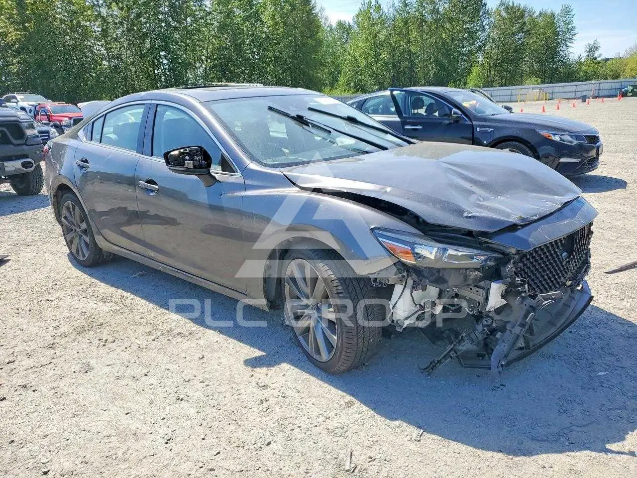 2021 Mazda 6 VIN: JM1GL1VMXM1608129 из США - PLC Group
