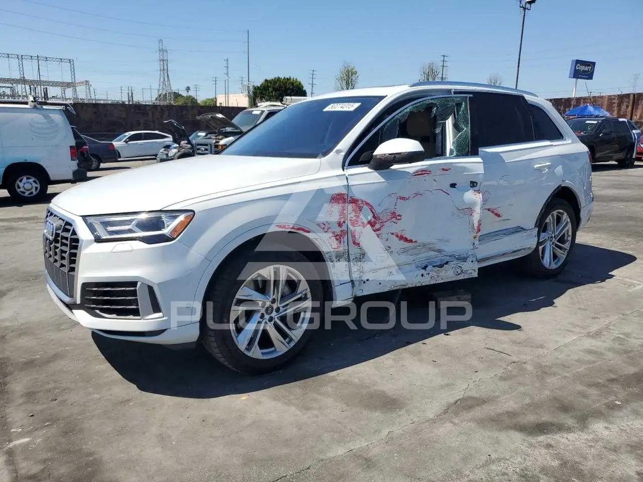 2021 Audi Q7 VIN: WA1LXAF7XMD016671 з США - PLC Group