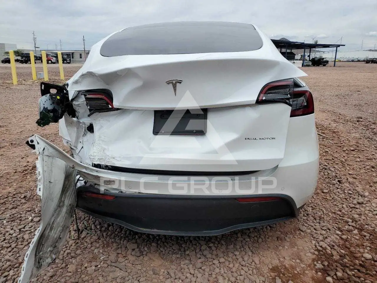 2021 Tesla Model Y VIN: 5YJYGAEE9MF260882 из США - PLC Group