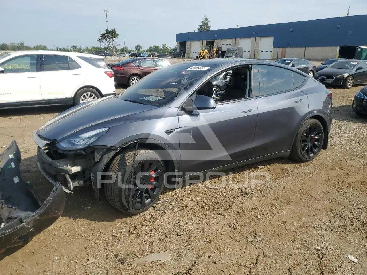 2021 Tesla Model Y VIN: 5YJYGAEE4MF184830 из США - PLC Group