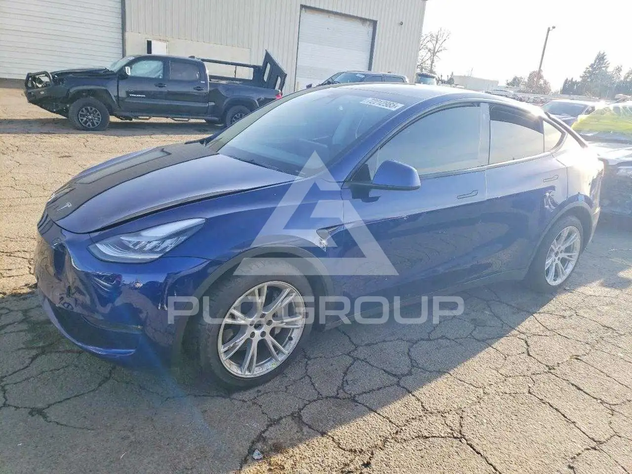 2021 Tesla Model Y VIN: 5YJYGDEE8MF094176 из США - PLC Group