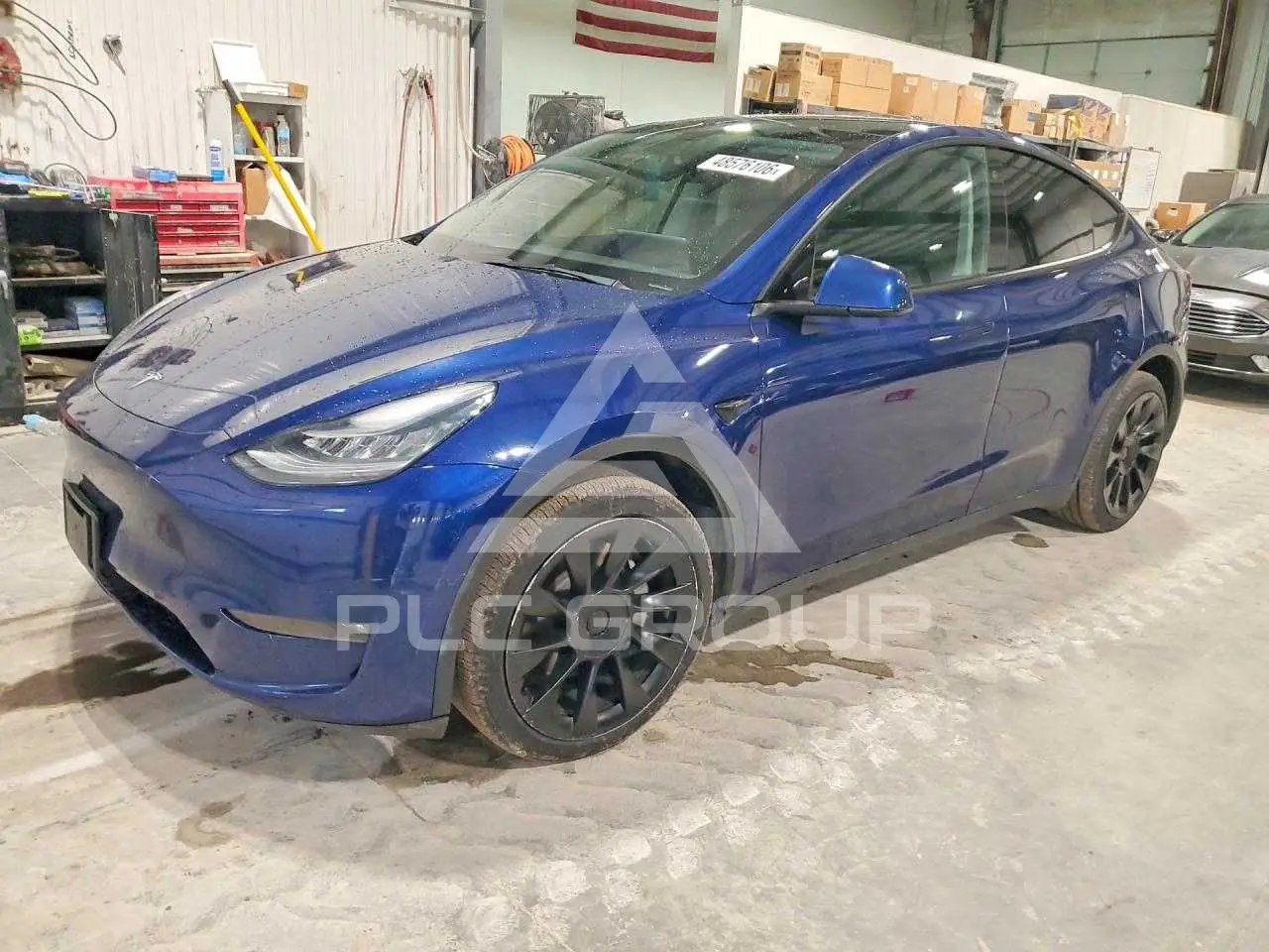 2021 Tesla Model Y VIN: 5YJYGDEEXMF200109 из США - PLC Group