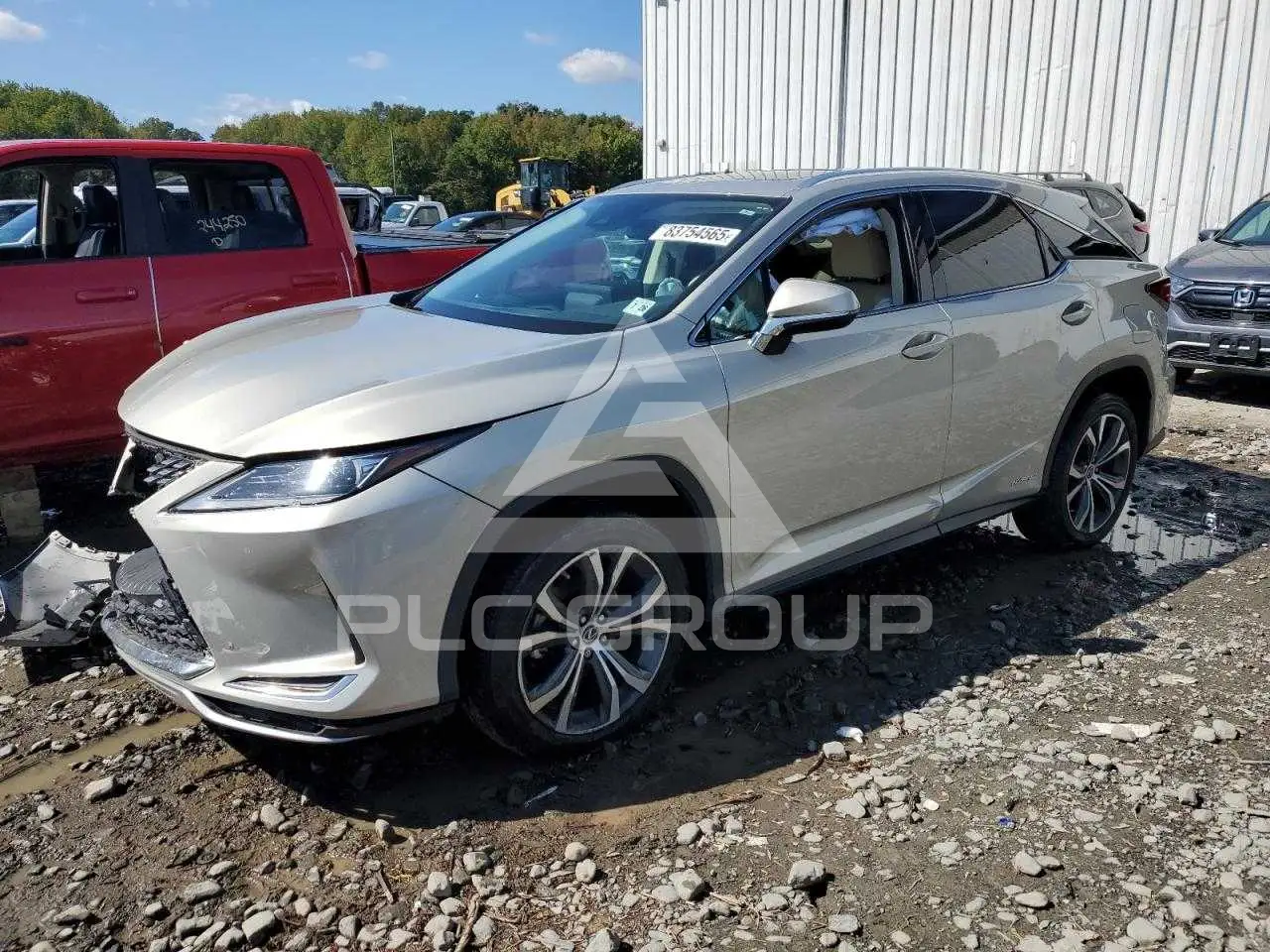 2021 Lexus RX450 VIN: 2T2HGMDAXMC059833 из США - PLC Group