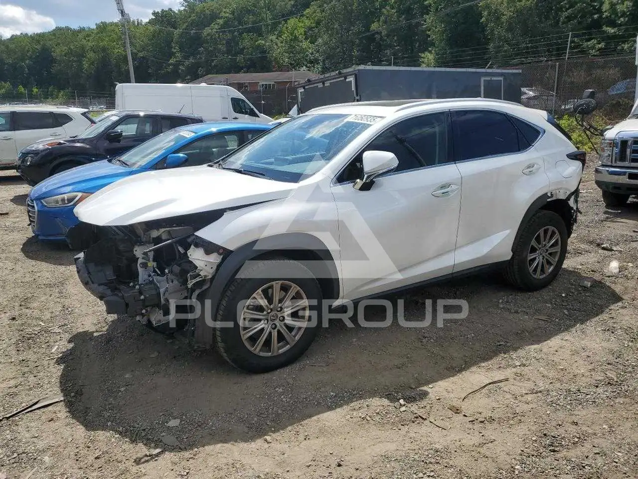 2021 Lexus NX VIN: JTJDARDZ3M5029123 из США - PLC Group