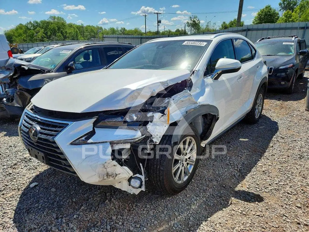 2021 Lexus NX VIN: JTJDARDZ9M5028106 из США - PLC Group