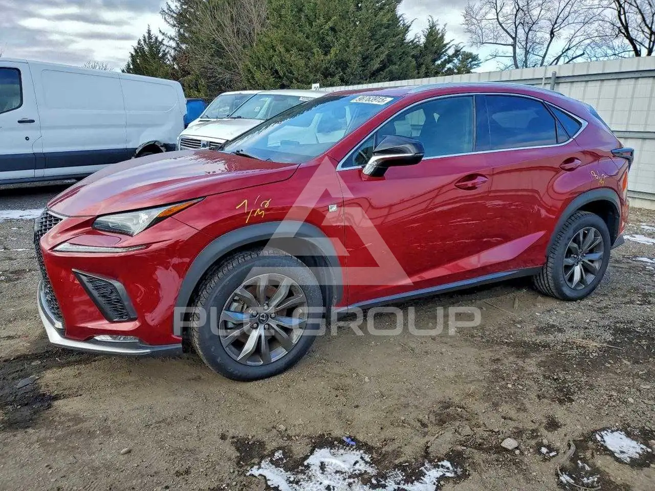 2021 Lexus NX VIN: JTJSARBZ4M2202921 из США - PLC Group