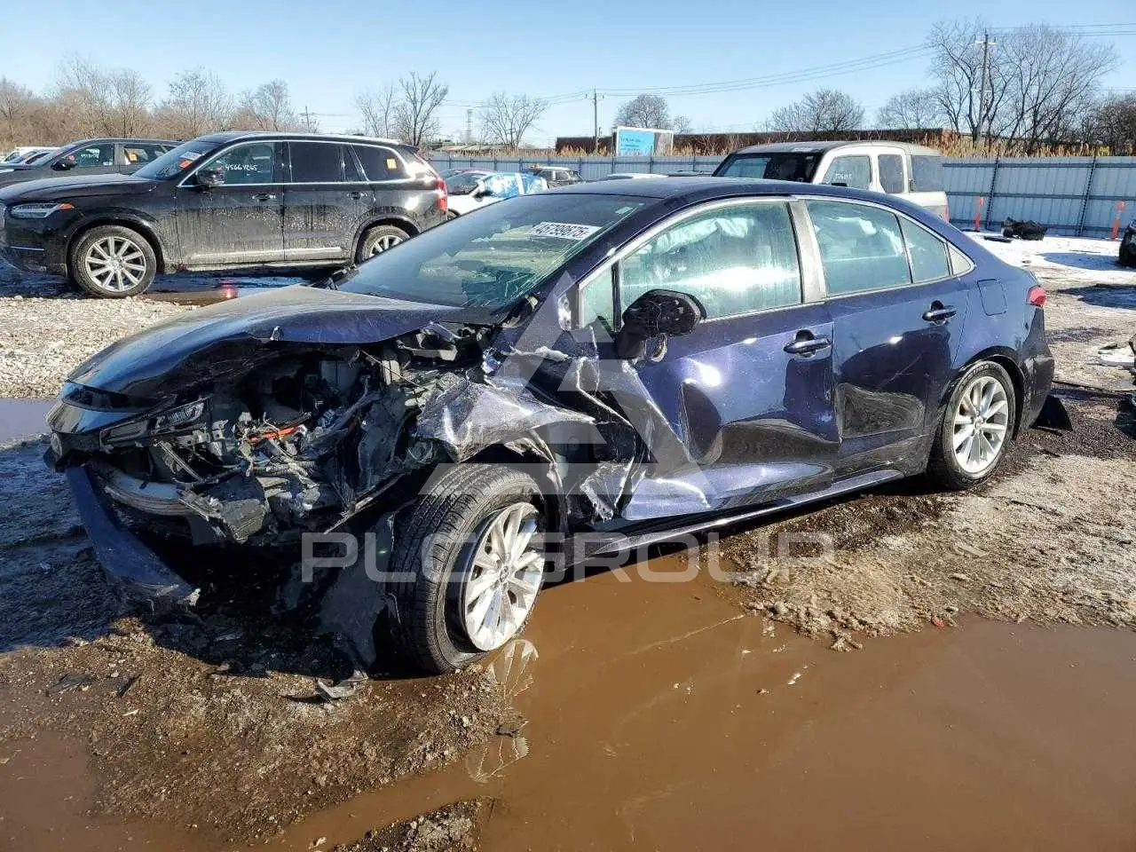 2021 Toyota COROLLA VIN: 5YFFPMAE3MP176432 из США - PLC Group