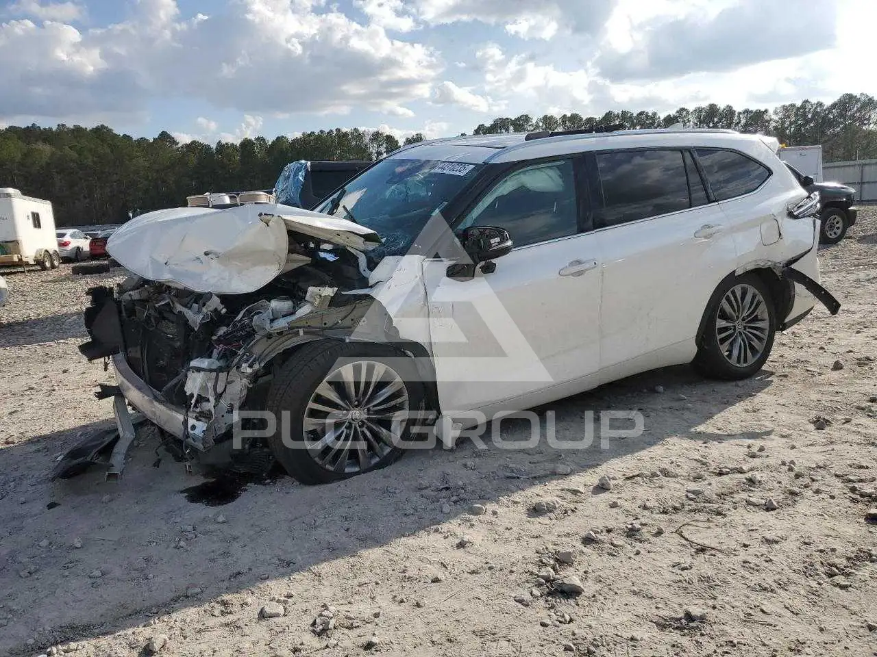 2021 Toyota Highlander VIN: 5TDFZRAH7MS043147 из США - PLC Group