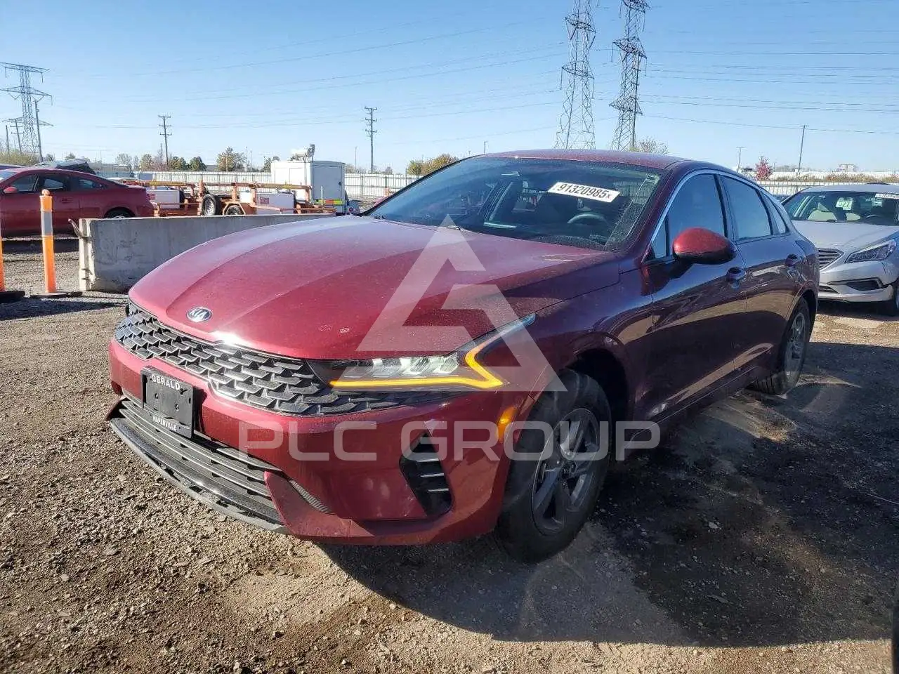 2021 KIA K5 VIN: 5XXG24J22MG021727 из США - PLC Group