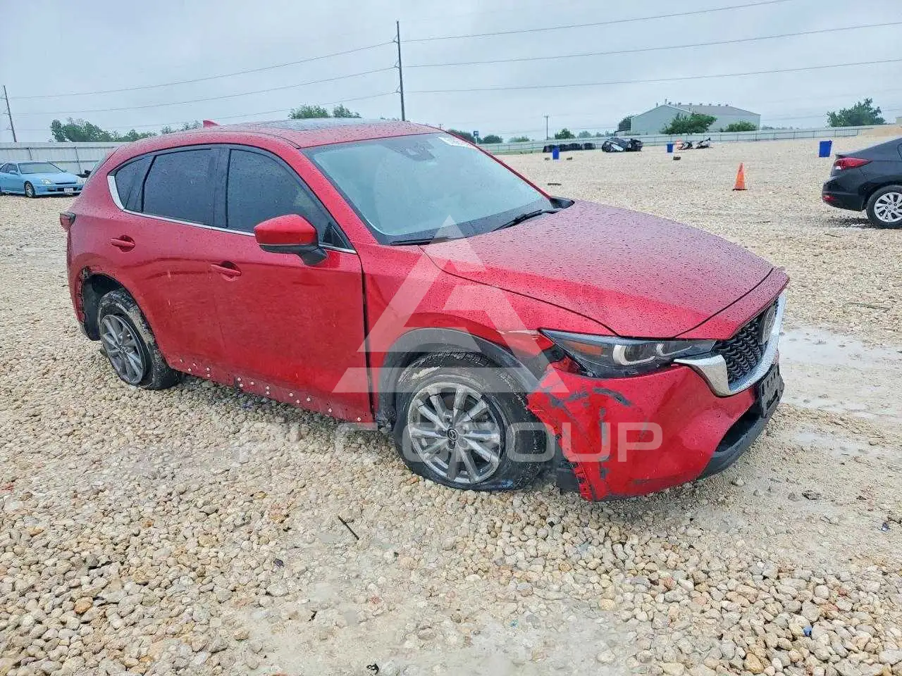 2022 Mazda CX-5 VIN: JM3KFBCM2N0595983 из США - PLC Group
