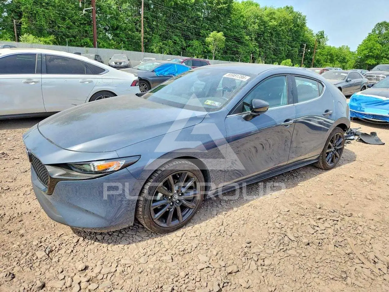 みずページ 2022 Mazda 3 VIN: JM1BPALL3N1517018 из США - PLC Group
