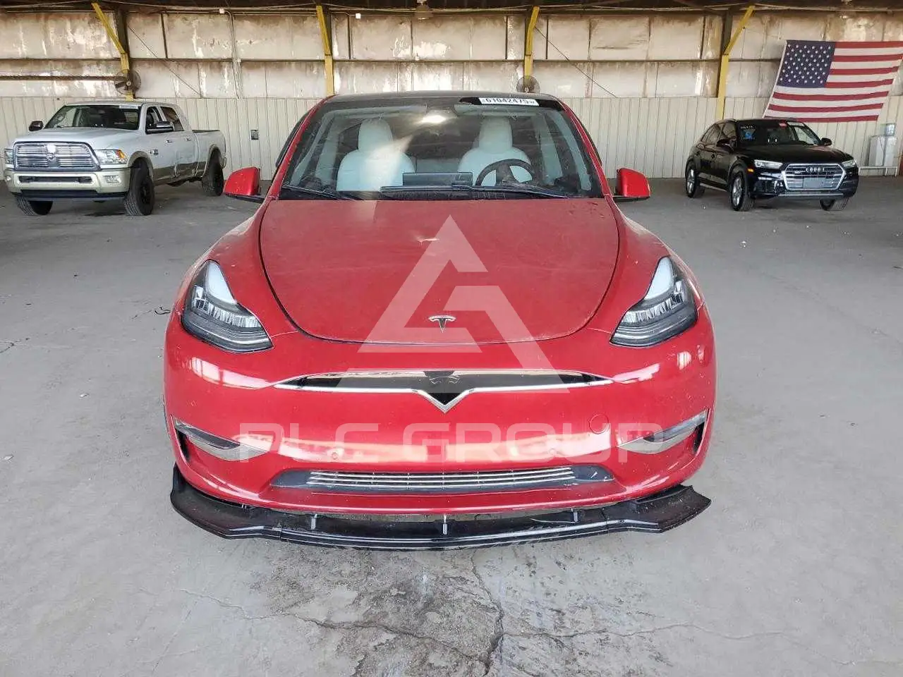 2022 Tesla Model Y VIN: 7SAYGDEE8NF418909 из США - PLC Group