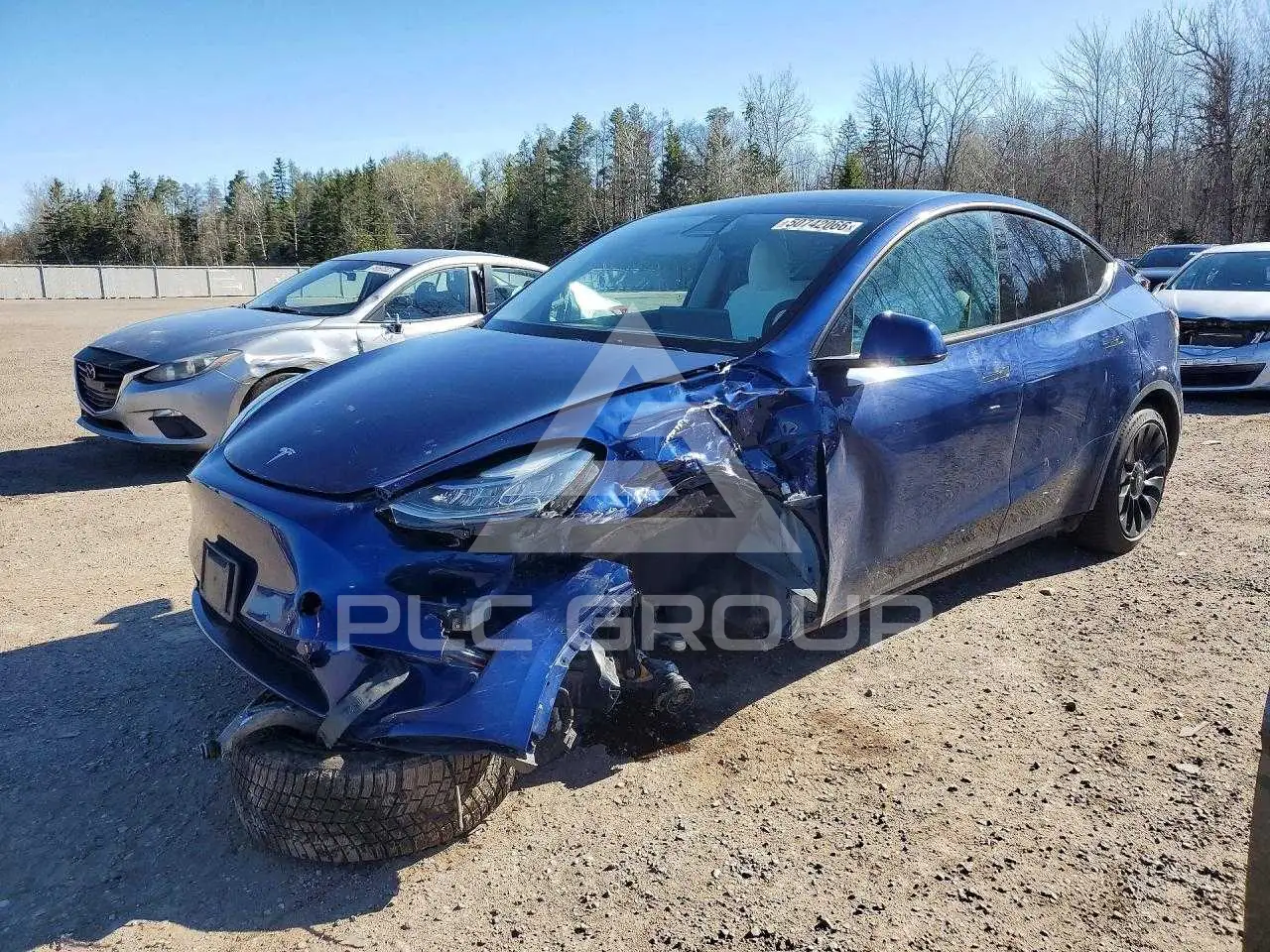 2022 Tesla Model Y VIN: 7SAYGAEE2NF429192 из США - PLC Group
