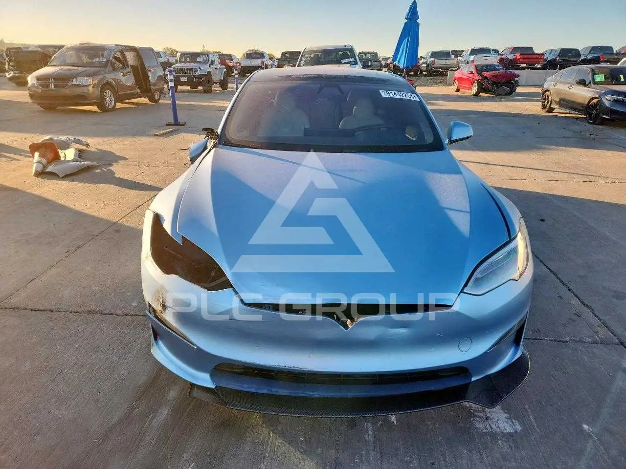 2022 Tesla Model S VIN: 5YJSA1E54NF464594 из США - PLC Group