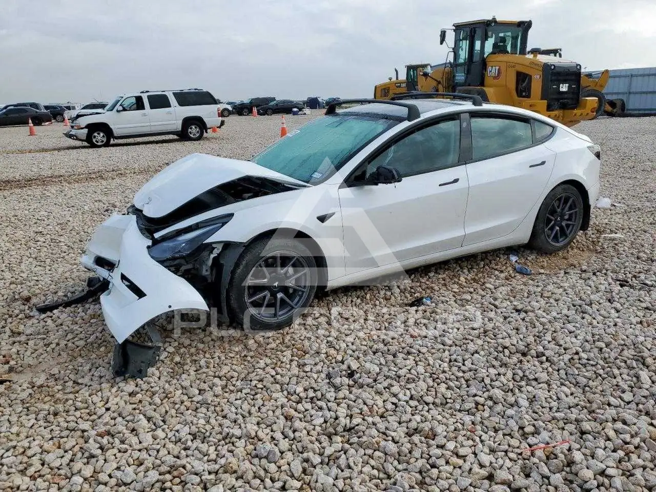 2022 Tesla Model 3 VIN: 5YJ3E1EB4NF132895 из США - PLC Group