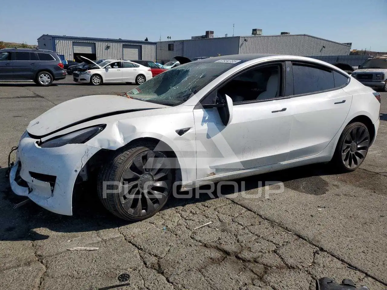 2022 Tesla Model 3 VIN: 5YJ3E1EC1NF209067 з США - PLC Group