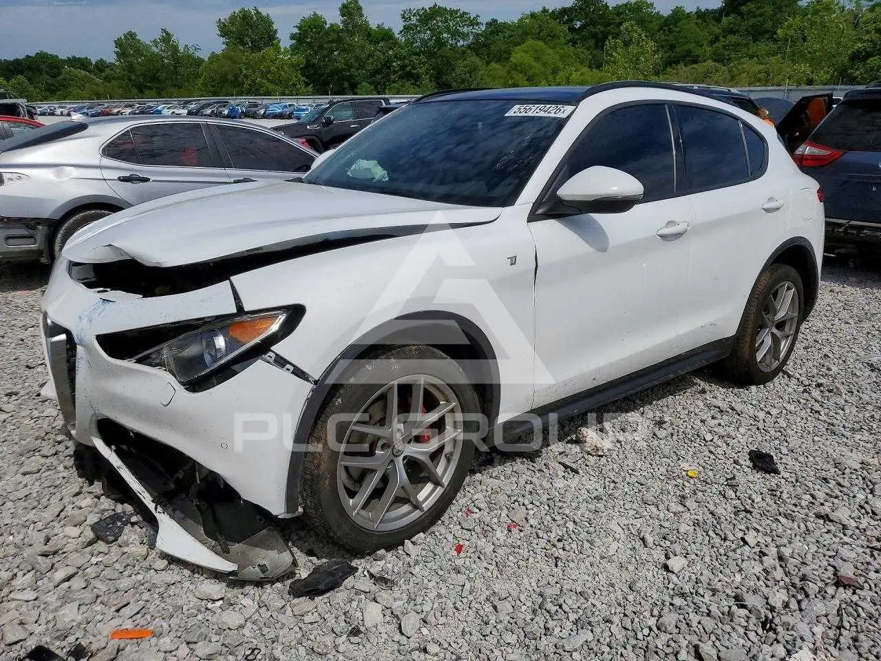 2022 Alfa Romeo Stelvio VIN: ZASPAKBN5N7D33400 из США - PLC Group